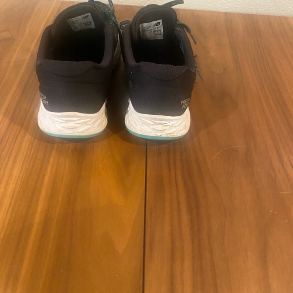 New Balance Black and Blue Athletic Shoes - Picture 3 of 5